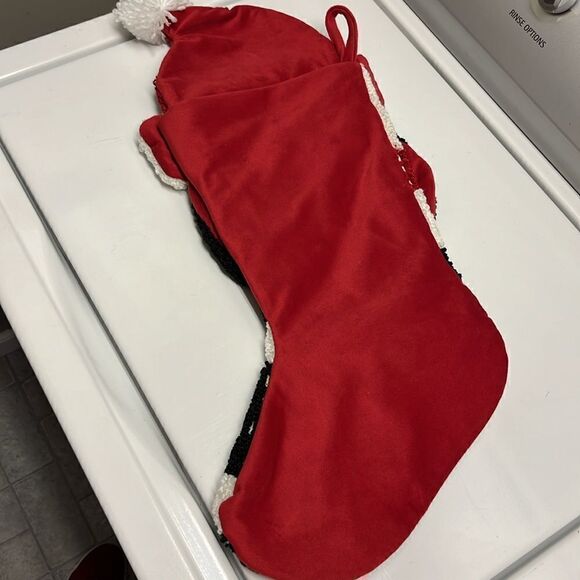 Dalmatian Dog Puppy Christmas Rug Hook Stocking 3D Latch Hook Plush - Picture 2 of 16